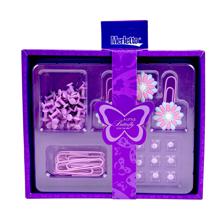 CONJUNTO DE MESA ROXO DE 95 UNIDADES - 780-7474732