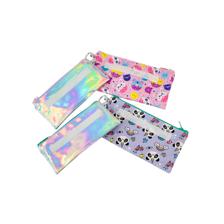 120PCS/CTN 300D/PVC+LASER LEATHER PENCIL BAG WITH HANGTAG IN - 780-7514066