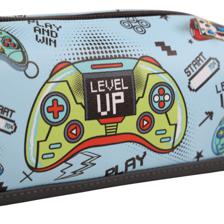 CARTUCHERA DE 1 COMPARTIMENTOS 2 DISENOS SURTIDOS 21X5.5X6cm 21X5.5X6cm - 780-7514696