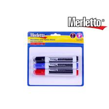 MARCADOR PARA QUADRO BRANCO 3PCS - 780-7552024