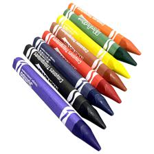 GIZ DE CERA TRIANGULAR JUMBO 8 CORES - 780-7932916