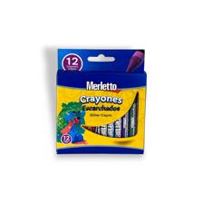 CRAYONES ESCARCHADOS 12PZA - 780-7933937