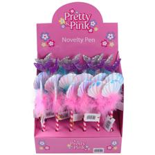 DISPLAY DE BOLIGRAFOS ESCOLARES SIRENA & CORAL 24PZ 0.7MM - 780-8082644