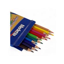 SET OF 12 PLASTIC COLORED PENCILS - 780-8233962