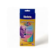 SET OF 12 SQUARE PASTEL PENCILS - 780-8233963