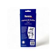 SET DE 12 LAPICES DE GRAFITO HB CUERPO PASTEL - 780-8233964