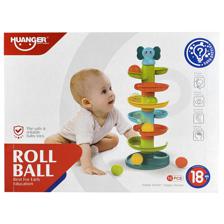 12BOXES/CTN BABY ROLL BALL INCOLOR BOX WITH BARCODE STICKER - 780-8292805