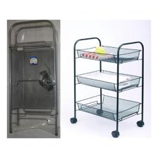 METAL ORGANIZER WITH WHEELS - 780-8352829