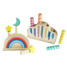 24SETS/CTN WOODEN POP-UP TOY IN COLOR BOX WITH BARCODE STICK - 780-8432865