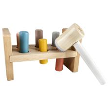 24SETS/CTN WOODEN HAMMER PEG BENCH (HAMMER WITH MUSICAL) IN - 780-8432866