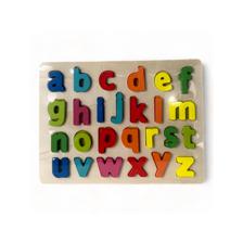 EDUCATIONAL WOODEN PUZZLE NUMBERS AND LETTERS - 780-8464042