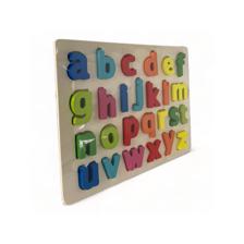 EDUCATIONAL WOODEN PUZZLE NUMBERS AND LETTERS - 780-8464042