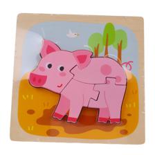 ROMPECABEZAS EDUCATIVO ANIMALES DE GRANJA - 780-8464558