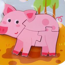 ROMPECABEZAS EDUCATIVO ANIMALES DE GRANJA - 780-8464558