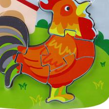 ROMPECABEZAS EDUCATIVO ANIMALES DE GRANJA - 780-8464558