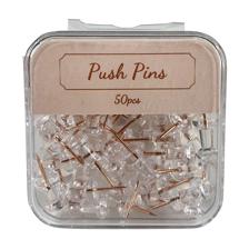 144BOXES/CTN 50PCS BASIC PUSHPINS IN HANGING PLASTIC BOX WI - 780-8513000