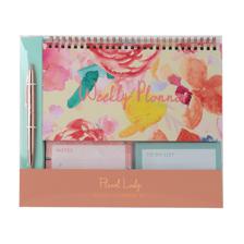48BOXES/CTN WEEKLY PLANNER SETFLORAL DESIGN CONTAINS: 1PC S - 780-8513501