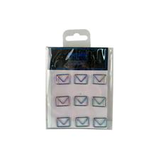 SET DE CLIPS IRIDISCENTES 9PZ - 780-8513597