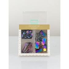 O CONJUNTO DE CLIPES DE MESA INCLUI: 8 CLIPES DE ENCADERNAÇÃO 32 mm 50 CLIPES 50 mm 150 PINOS - 780-8513619