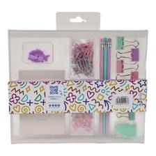 CONJUNTO DE PAPELARIA DE 133 PEÇAS - 780-8694743