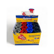 SACAPUNTA DE 2 AGUJEROS COLORES SURTIDOS - 780-8903894