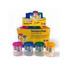 SACAPUNTA DE 2 AGUJEROS COLORES SURTIDOS - 780-8903897