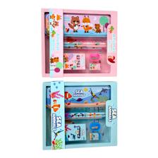 160SETS/CTN 12PCS STATIONERY SET IN WINDOW COLOR BOX WITH BA - 780-9034256