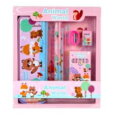 160SETS/CTN 12PCS STATIONERY SET IN WINDOW COLOR BOX WITH BA - 780-9034256