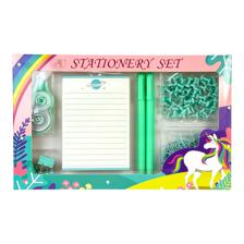 48SETS/CTN 118PCS STATIONERY SET IN WINDOW COLOR BOX WITH BA - 780-9034258