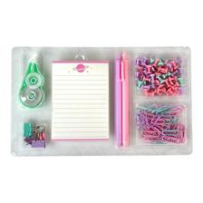 48SETS/CTN 118PCS STATIONERY SET IN WINDOW COLOR BOX WITH BA - 780-9034258