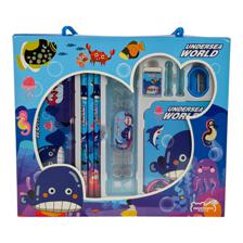 144SETS/CTN 10PCS STATIONERY SET IN WINDOW COLOR BOX WITH BA - 780-9034260