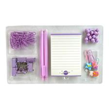 KIT ESCOLAR 72PZA 6 CLIPS 25mm 40 CLIPS 28 mm 20 CHINCHETAS 3 MARCAPGINAS 1 MINI NOTAS 2 BOL - 780-9034261