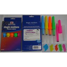 MARCADOR MÁGICO DE 5 PEÇAS EM CAIXA DE CORES COM JANELA - 780-9034721