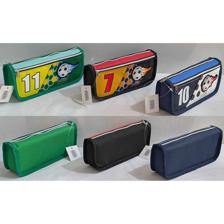 CARTUCHERA DE 2 BOLSILLO , COLORES SURTIDOS, SIZE: 21.5*5.5*9CM - 780-9054837