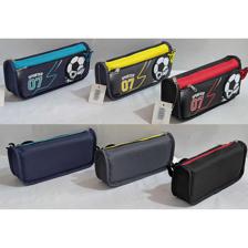 CARTUCHERA DE 2 BOLSILLOS, COLORES SURTIDOS, SIZE: 21.5*6.9CM - 780-9054843