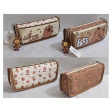 Pencil case with 2 compartments, size: 21.5 × 6 × 9 cm - 780-9054846