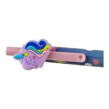 CANETA DE GEL RETRÁTIL DE 0,7 mm COM TINTA AZUL COM TELA 48PZA - 780-9084263