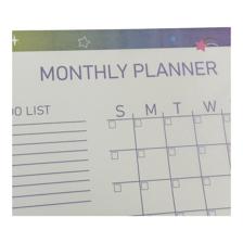 AGENDA MENSAL A3, TELA DE 80 G/M², 80 FOLHAS, 12 PZA - 780-9084273