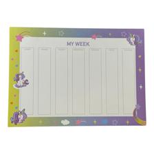 AGENDA SEMANAL A4, 80 G/M², TELA DE 12 UNIDADES E 80 FOLHAS - 780-9084274