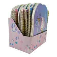 120PCS/CTN 1PC IRREGULAR SHAPESPIRAL NOTEBOOK WITH SHRINK A - 780-9084276