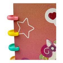 MINI CUADERNO DE ESPIRAL UNICORNIO A6 80gsm 80 HOJAS 12PZA DISPLAY - 780-9084277