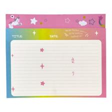 CONJUNTO DE NOTAS ADESIVAS E NOTAS, 6 PEÇAS, 20 FOLHAS - 780-9084279