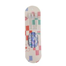 3 BOLIGRAFOS GEL PRESION 0.7MM TINTA AZUL 3 DISENOS - 780-9084758