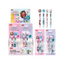 CANETAS MULTICOLORIDAS GABBY'S DOLLHOUSE 6 EM 1 0,7 MM (2 UNIDADES) - 780-9264895