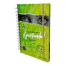50PCS/CTN A5 SPIRAL NOTEBOOK WITH FLY PAGE AND 1 SHEET STICK - 783-2031312