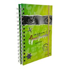 50PCS/CTN A5 SPIRAL NOTEBOOK WITH FLY PAGE AND 1 SHEET STICK - 783-2031312