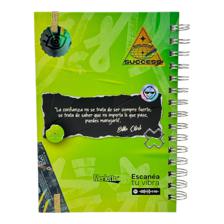 50PCS/CTN A5 SPIRAL NOTEBOOK WITH FLY PAGE AND 1 SHEET STICK - 783-2031312