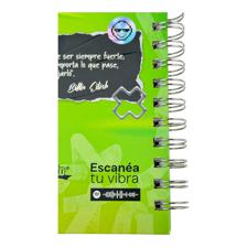 50PCS/CTN A5 SPIRAL NOTEBOOK WITH FLY PAGE AND 1 SHEET STICK - 783-2031312