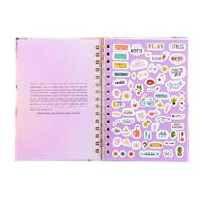 50PCS/CTN A5 SPIRAL NOTEBOOK WITH FLY PAGE AND 1 SHEET STICK - 783-2031316