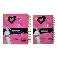50PCS/CTN A5 SPIRAL NOTEBOOK WITH FLY PAGE AND 1 SHEET STICK - 783-2031318
